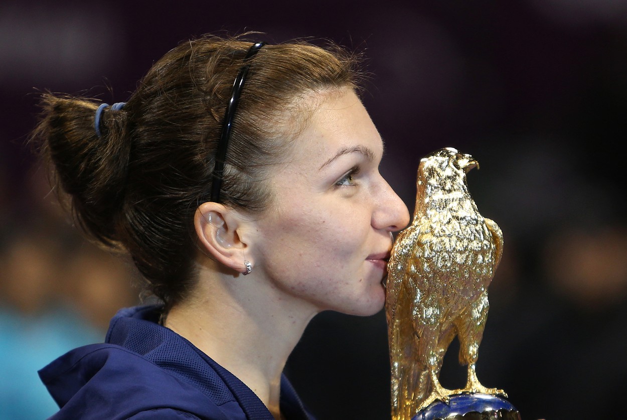 Traseul Simonei Halep către al doilea titlu al carierei la Doha. Își poate lua revanșa în fața lui Ostapenko în finală