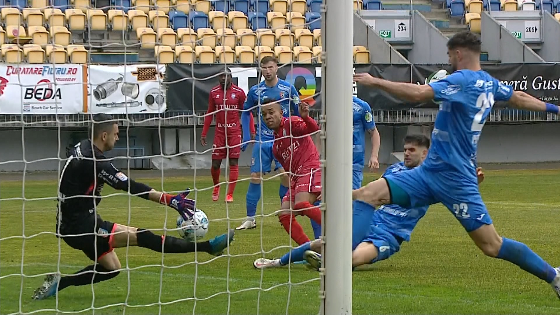 Chindia Târgoviște - FC Botoșani 1-1. Moldovenii mai pot pierde play-off-ul doar matematic