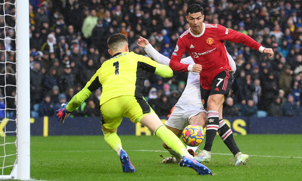 Cristiano Ronaldo, ratare imensă în Leeds - Manchester United / Foto: Getty Images