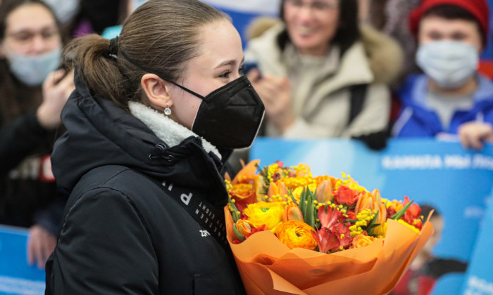 Russia Olympics 2022 Athletes Arrival