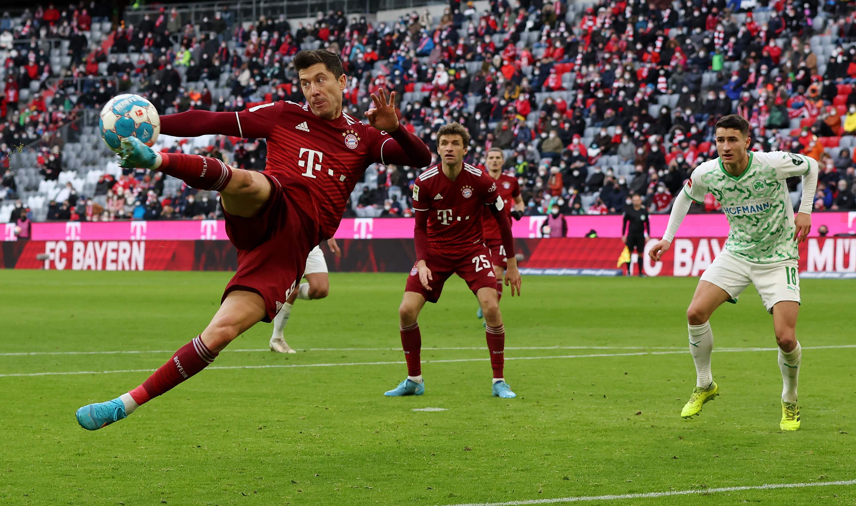 Bayern Munchen - Furth 4-1. Lewandowski, din nou sclipitor. Oaspeții au condus la pauză