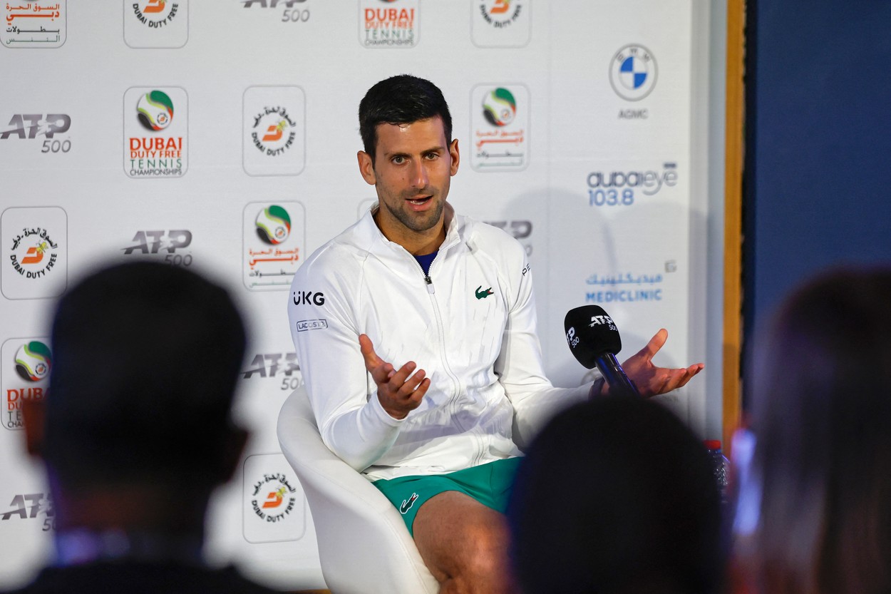 Cum a fost primit Novak Djokovic la Dubai de colegii din circuit