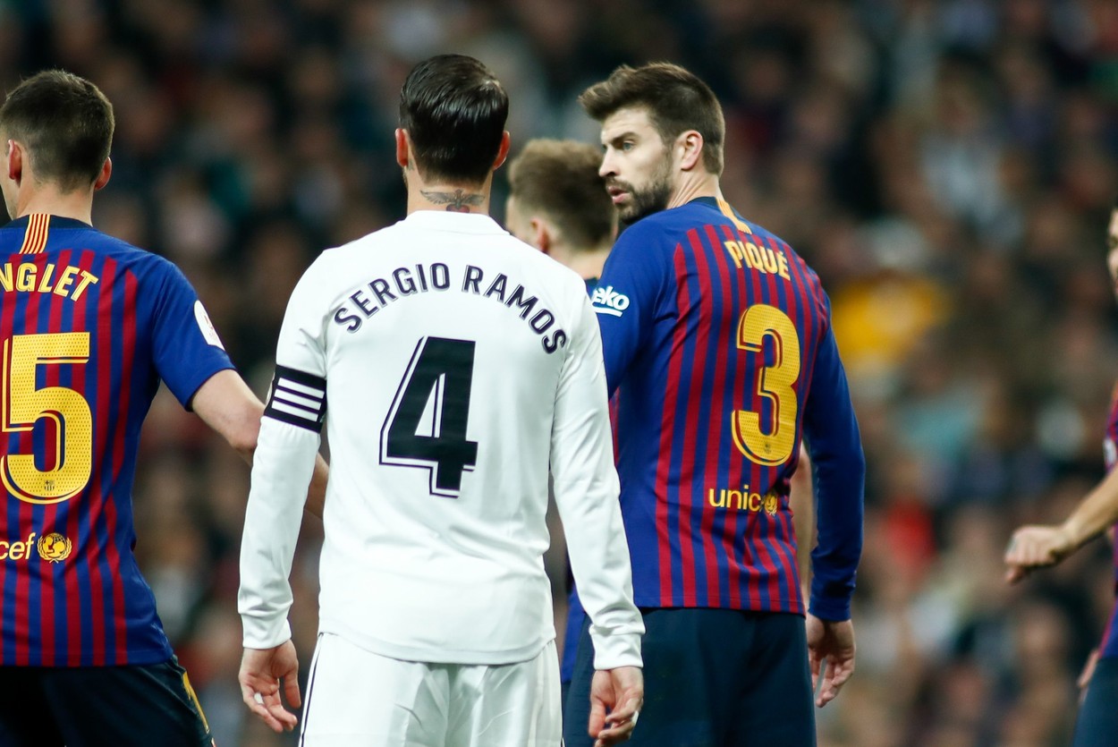 Gerard Pique, unul dintre motivele pentru care Sergio Ramos a plecat de la Real Madrid. Perez l-a avertizat pe iberic