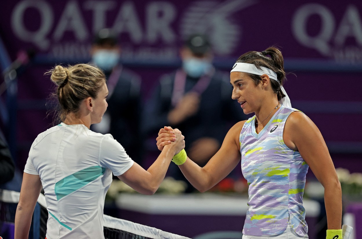 Caroline Garcia, surprinsă de victoria în fața Simonei Halep. Ce a spus despre româncă
