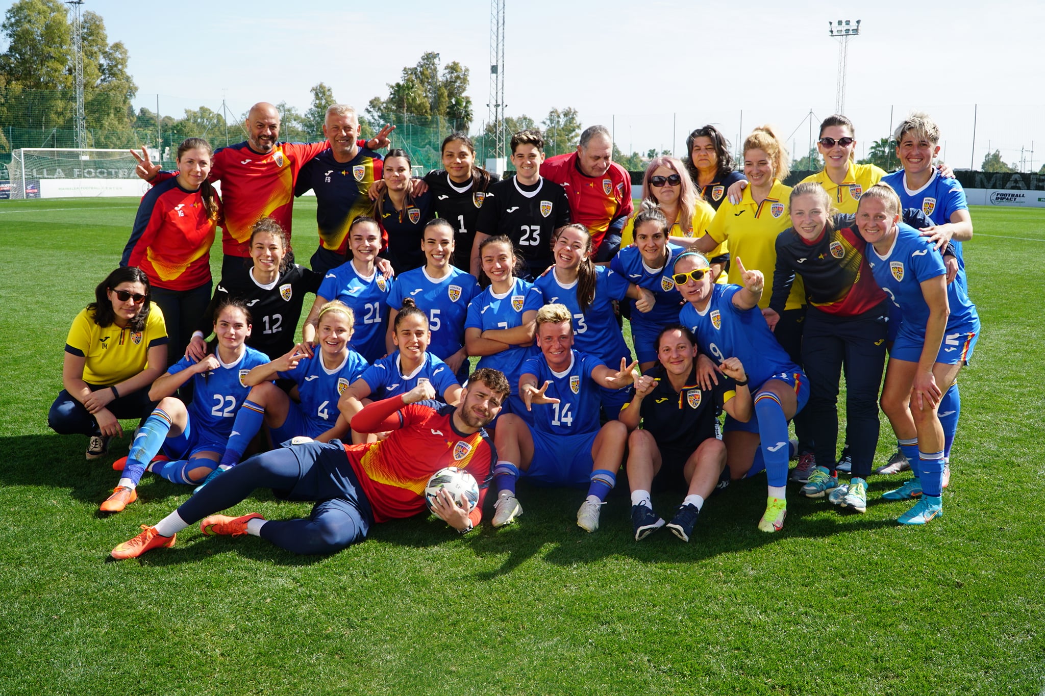 Naționala feminină de fotbal a încheiat stagiul de pregătire din Spania cu o victorie