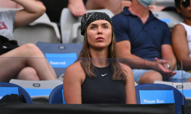 Australian Open - Elina Svitolina Watches Her Husband Gael Monfils Match