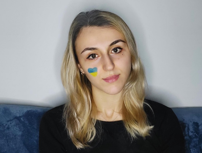 Yuliya Dumanska are familia în Ucraina și a reacționat în a doua zi de atacuri ale Rusiei