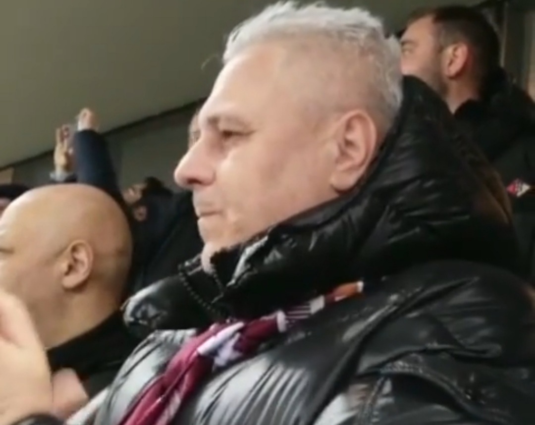 ”Rapid pentru totdeauna”. Marius Șumudică, prezent în tribune la derby-ul cu Dinamo