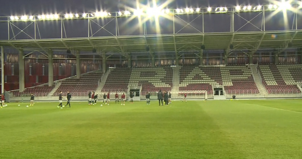 S-a stabilit cât costă ca să joci pe Stadionul Rapid. Giuleștenii, la primul antrenament pe noua arenă