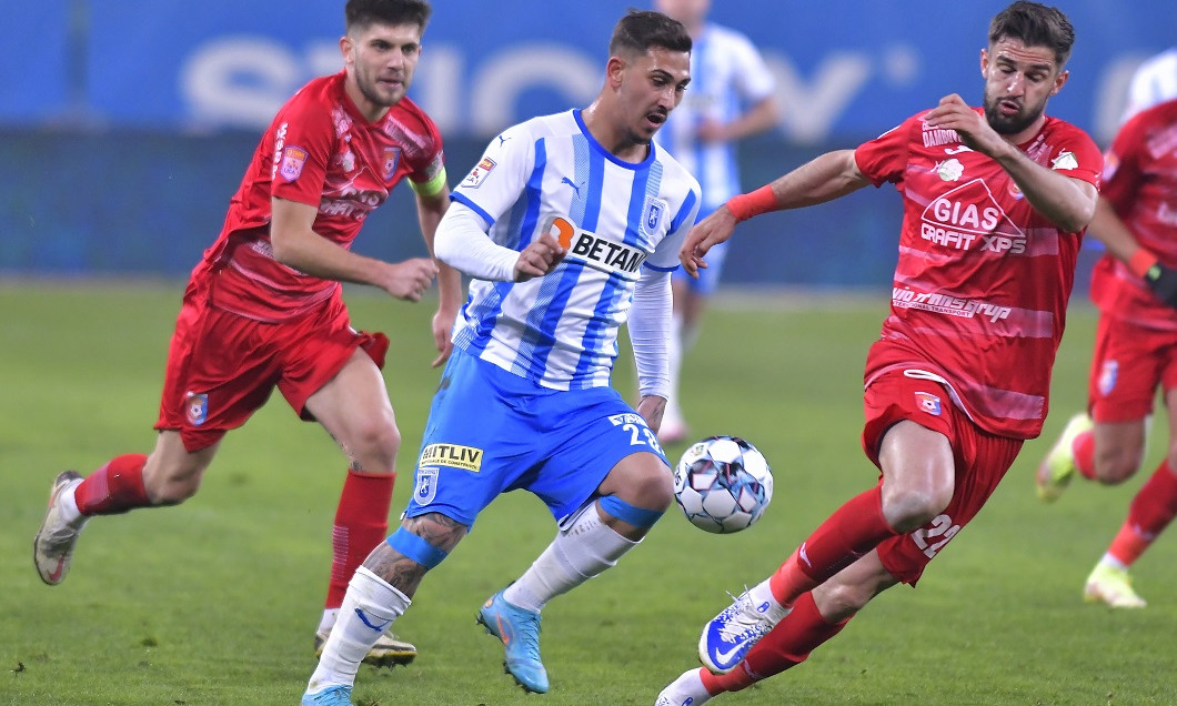 FOTBAL:UNIVERSITATEA CRAIOVA-CHINDIA TARGOVISTE, LIGA 1 CASA PARIURILOR (25.02.2022)