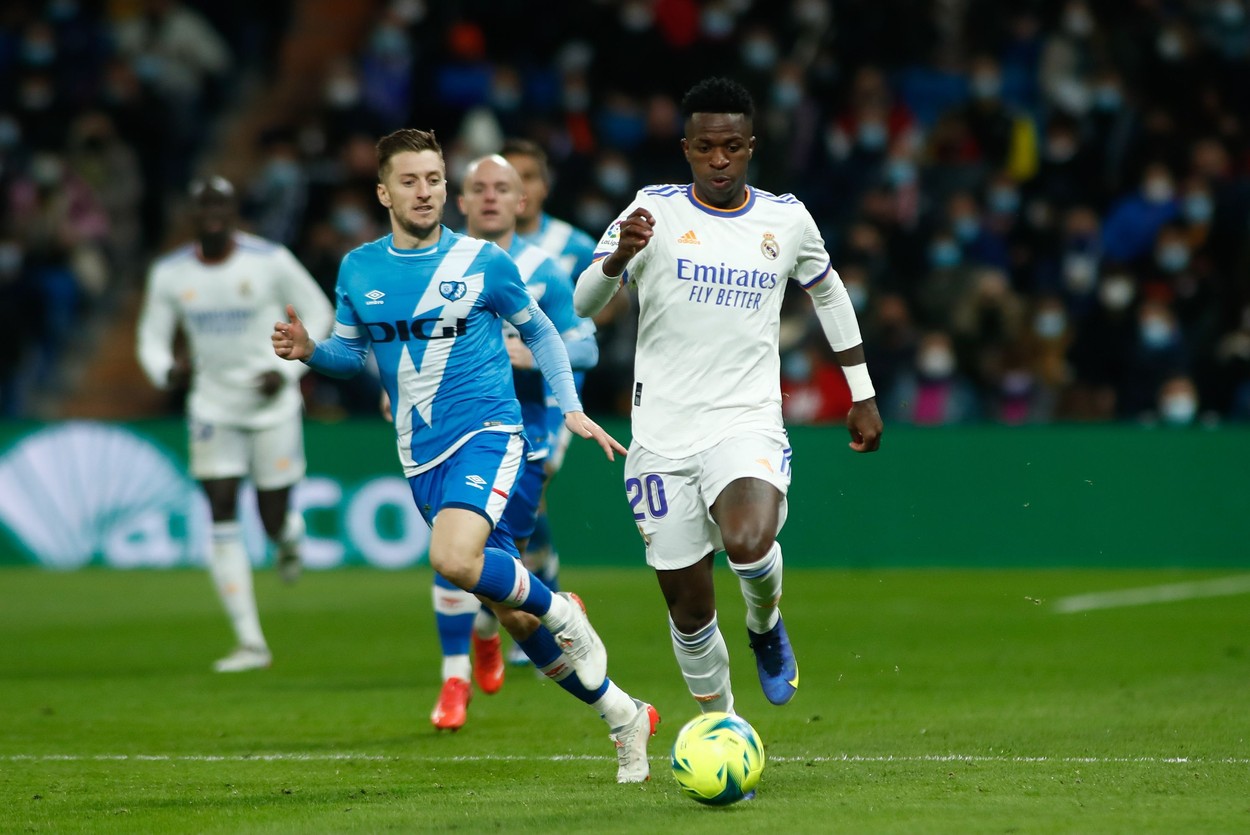 Rayo Vallecano – Real Madrid 0-0, ACUM, Digi Sport 2. Asensio, aproape să deschidă scorul