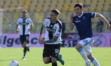 Dennis Man, în meciul Parma - Spal 4-0 / Foto: Profimedia