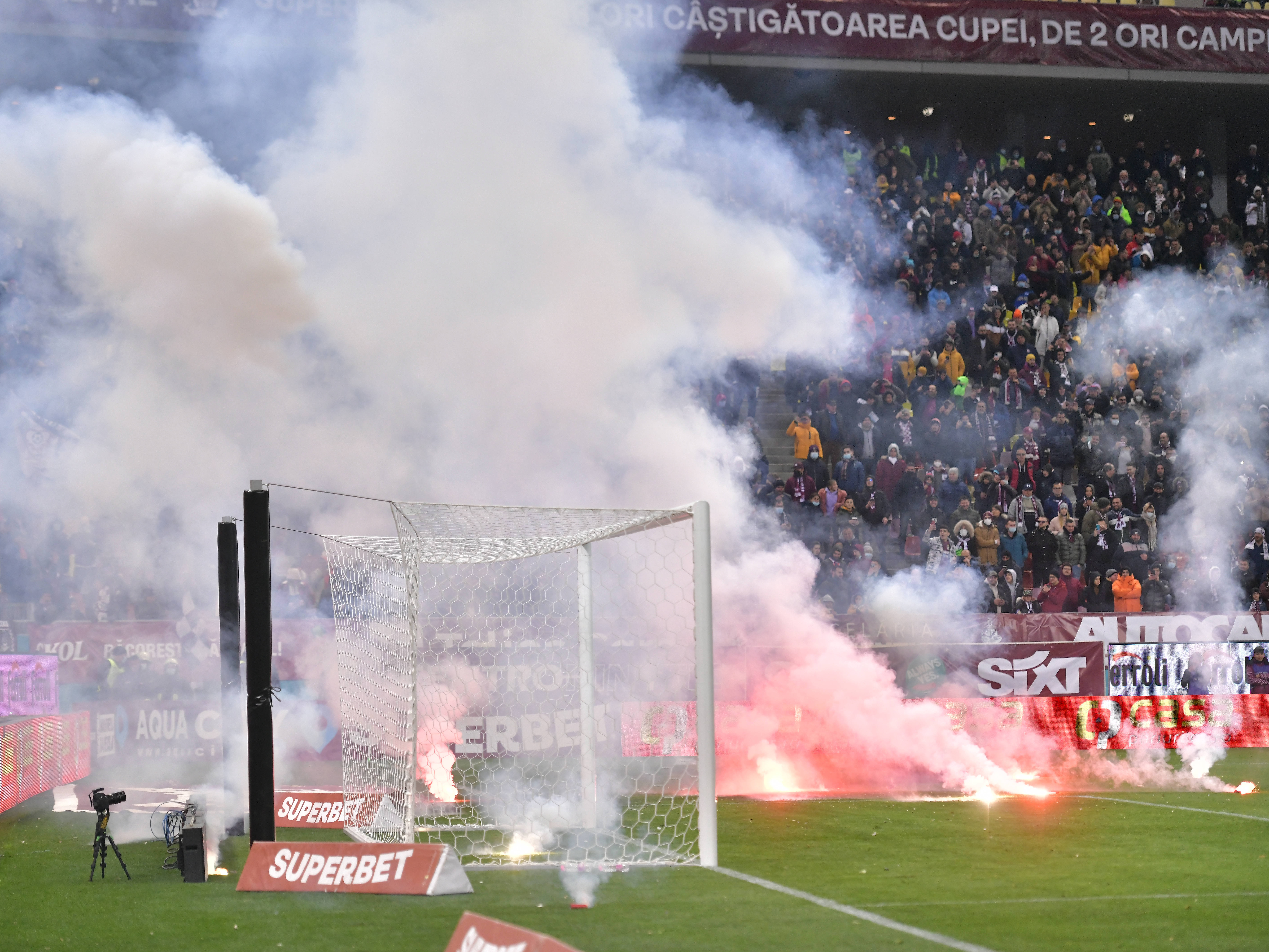 "Terenul clar va fi suspendat, ne-am obișnuit!". Rapidiștii își așteaptă pedeapsa după derby-ul cu Dinamo