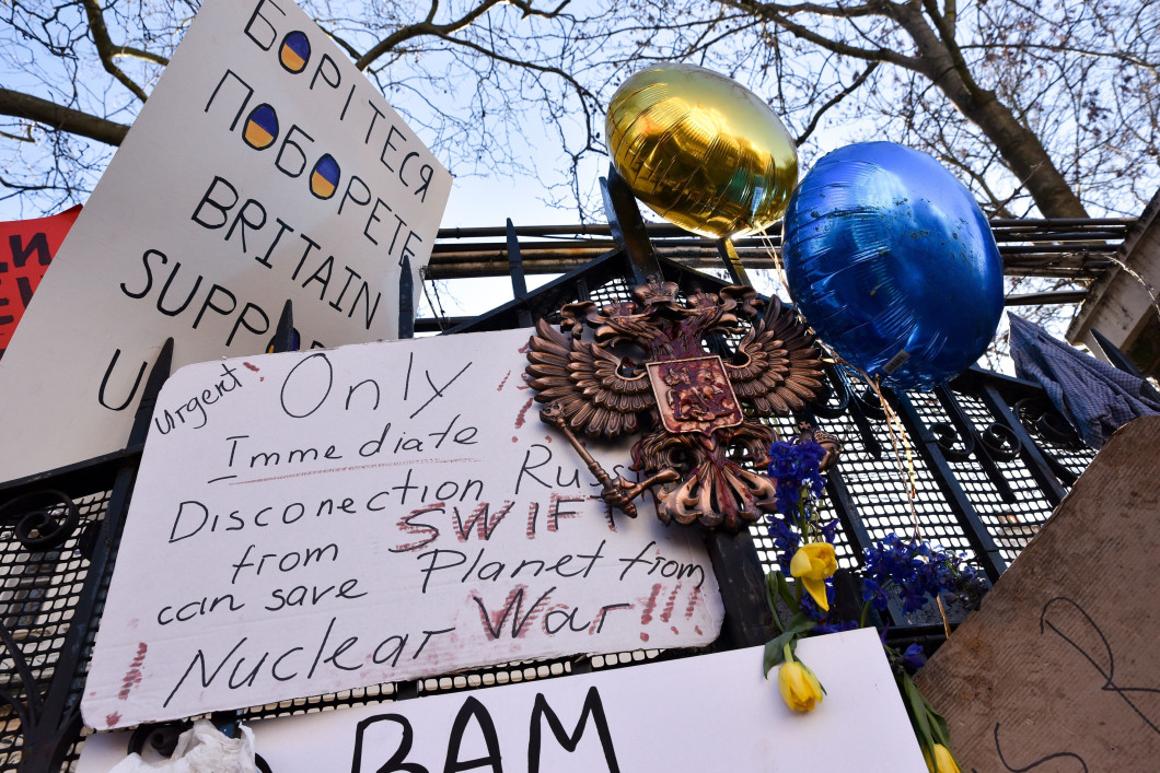 Proteste în întreaga lume împotriva Rusiei / Foto: Profimedia