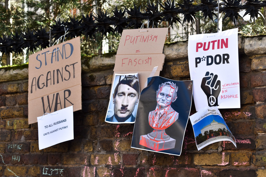 Proteste în întreaga lume împotriva Rusiei / Foto: Profimedia