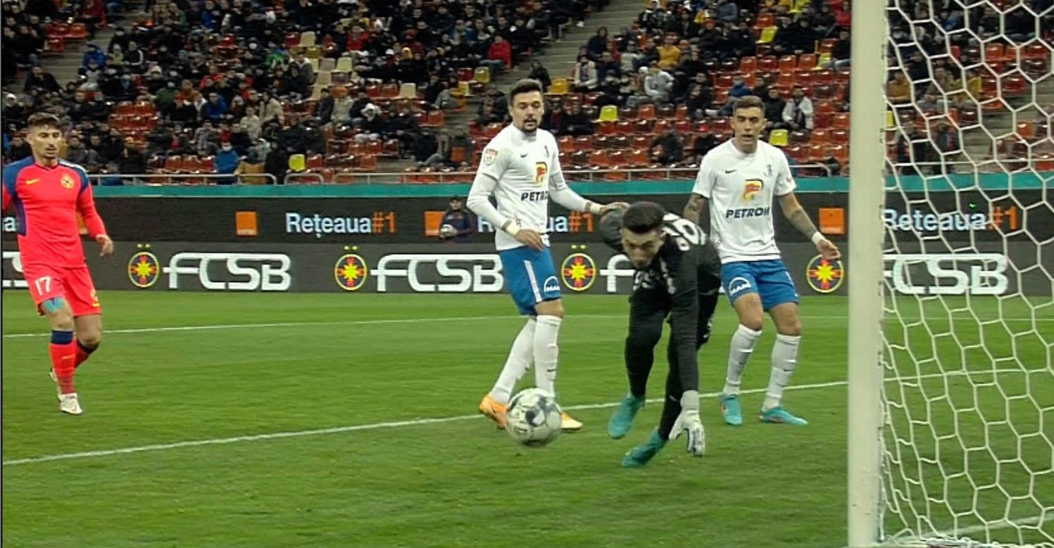 FCSB - Farul 0-0, ACUM, pe Digi Sport 2. Ratare a constănțenilor cum rar se vede