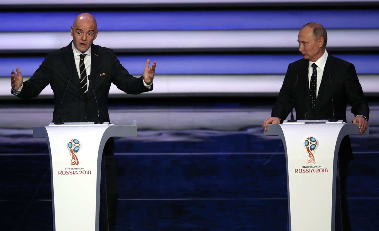 FIFA a suspendat Rusia din toate competițiile internaționale!