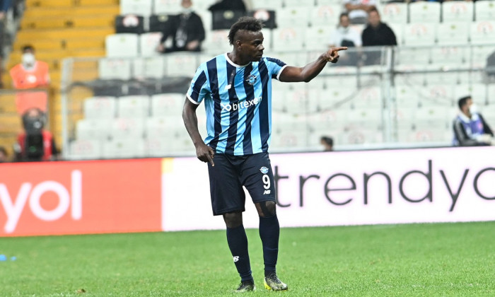 Turkish Super league football match between Besiktas and Adana Demirspor at Vodafone Park in Istanbul , Turkey on September 21 , 2021.