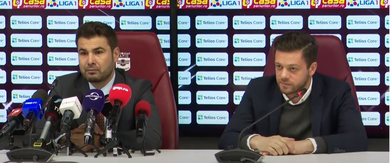 Victor Angelescu a spus ce obiective va avea Rapid cu Adrian Mutu antrenor