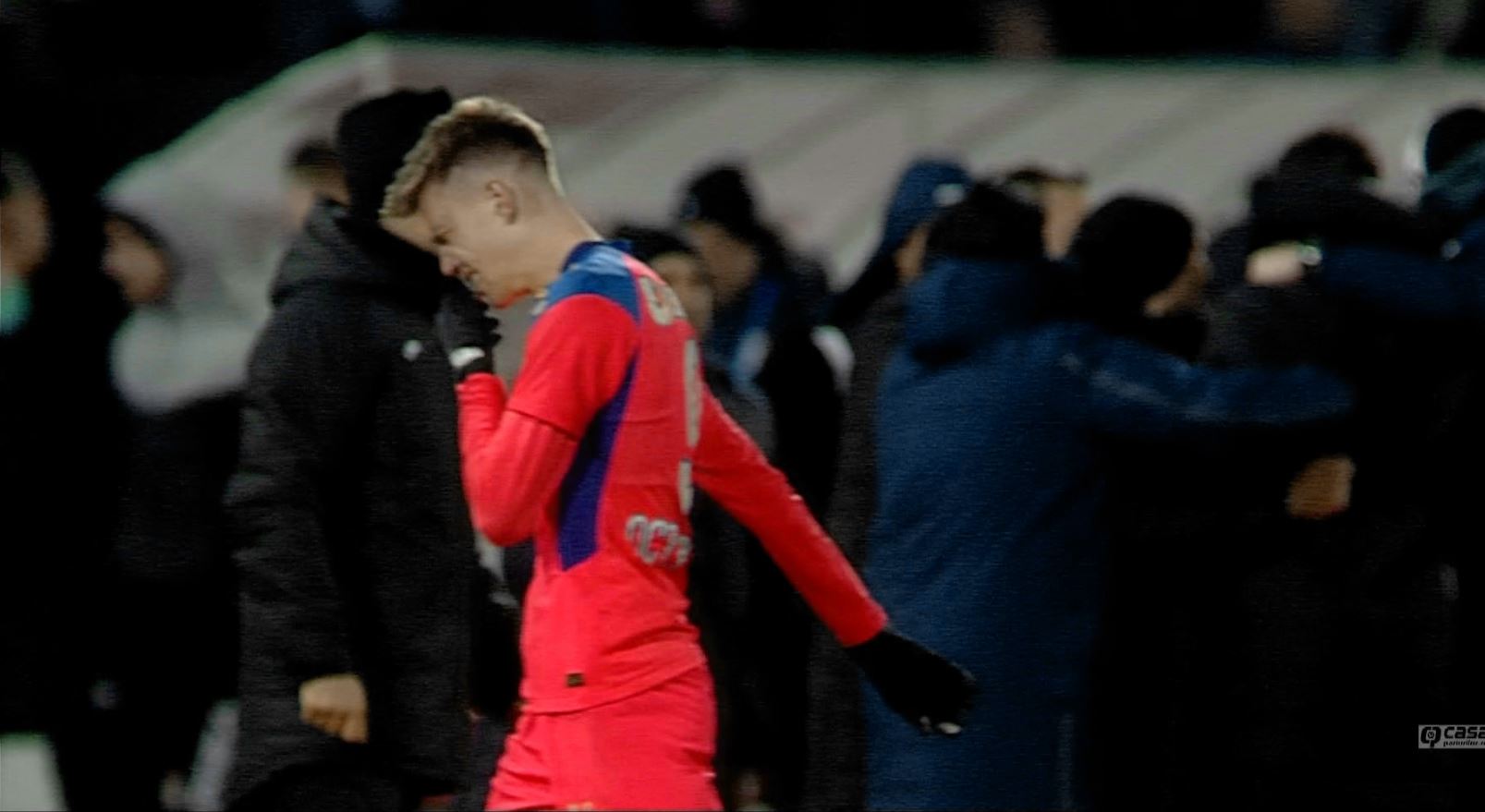 Imaginile disperării la FC Argeș - FCSB! Octavian Popescu, în lacrimi la finalul meciului