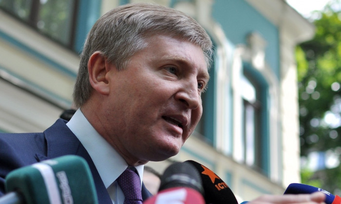 Ukrainian Metallurgical And Coal Tycoon Rinat Akhmetov, Kiev, Ukraine - 27 Jun 2014