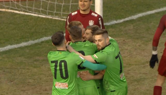 CFR Cluj - Dinamo 0-1, ACUM pe Digi Sport 1. Supriză în Gruia! Baptiste Aloe deschide scorul după doar 4 minute