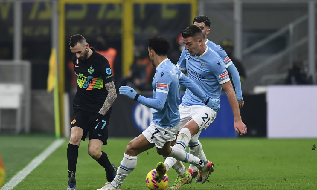 Soccer: Serie A 2021 2022 : Inter 2-1 Lazio