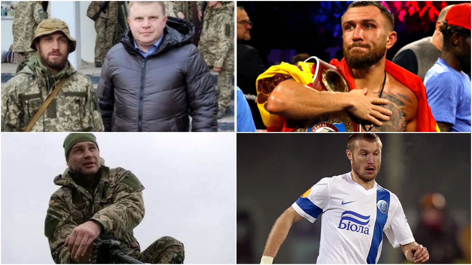 Câți sportivi ucraineni luptă în războiul cu Rusia. De la pugiliști, la fotbaliști sau cicliști
