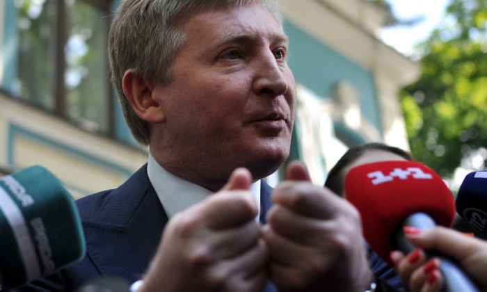 Ukrainian Metallurgical And Coal Tycoon Rinat Akhmetov, Kiev, Ukraine - 27 Jun 2014