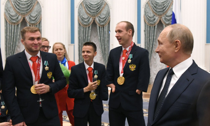 Russia Putin Russia Paralympics 2020 Medalists