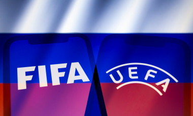 FIFA, UEFA and Flag of Russia