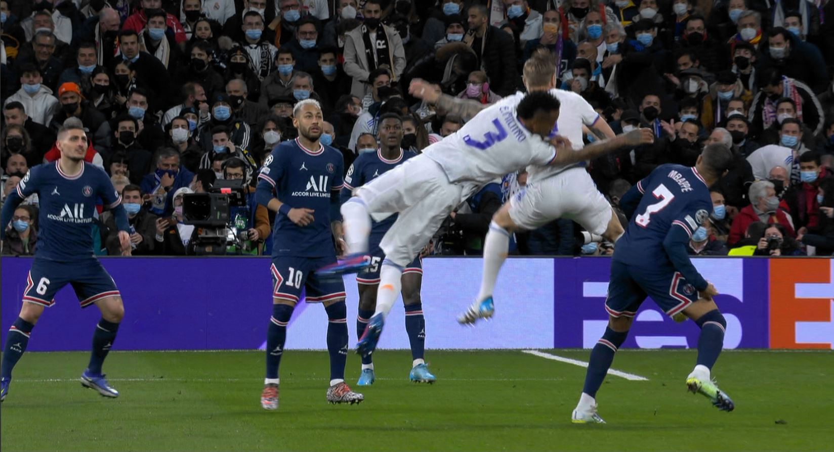 Real Madrid - PSG 0-0, ACUM, la Digi Sport 1. Festival ofensiv din primele minute, în "finala din optimi"