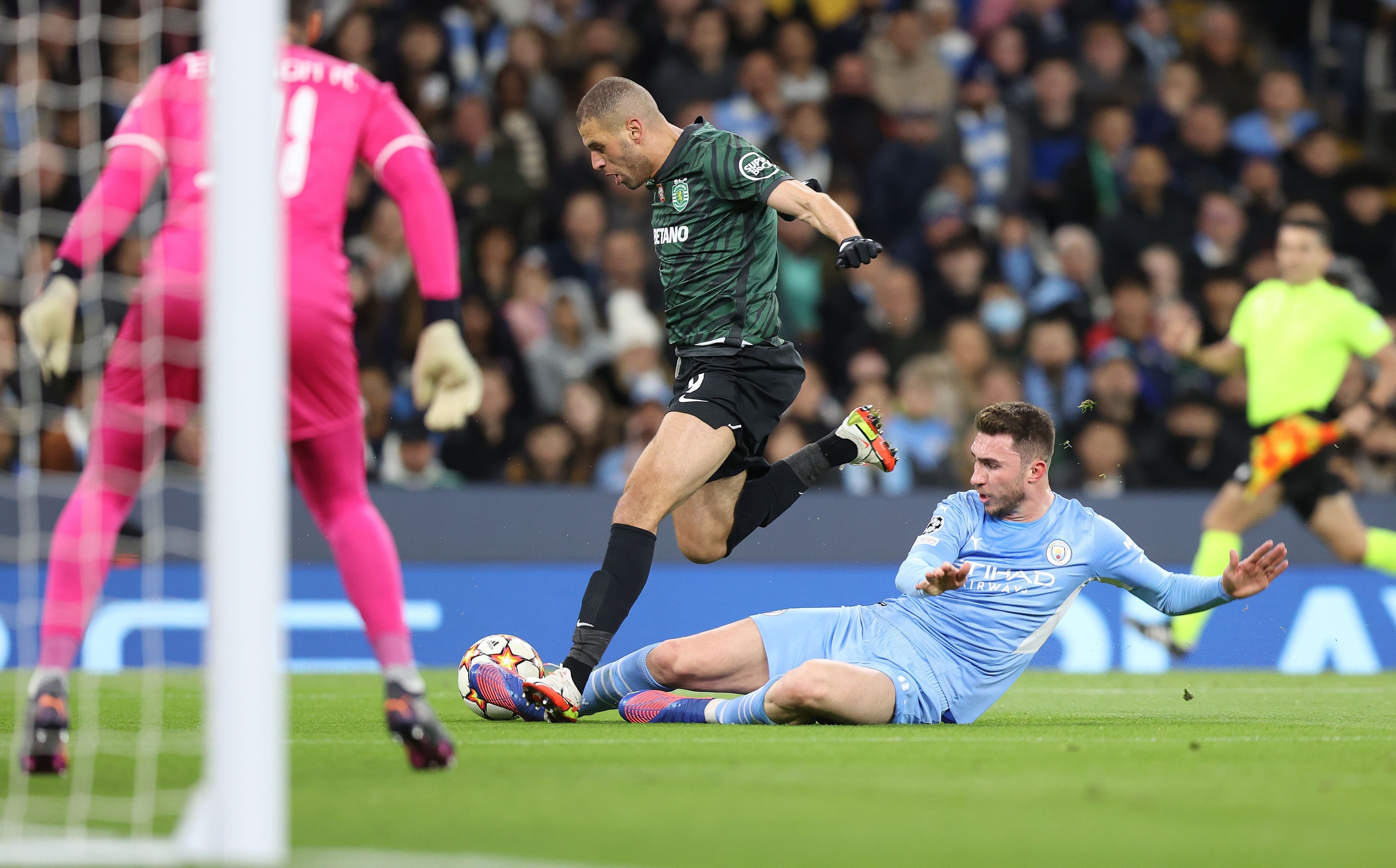 Manchester City - Sporting 0-0, ACUM, la Digi Sport 2. ”Cetățenii” marchează, dar golul este anulat pentru offside