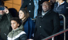 CM - Les célébrités dans les tribunes lors du match de Ligue 1