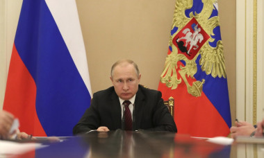 Russian President Putin Chairs Meeting with Government Leaders