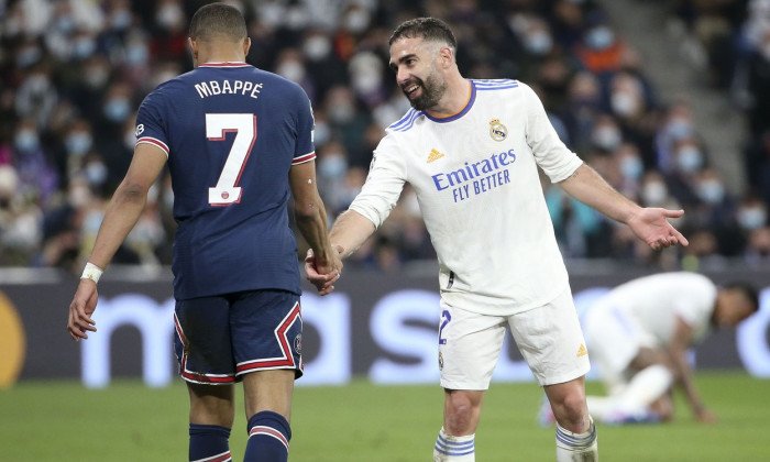 UEFA Champions League football match Real Madrid vs Paris Saint-Germain, Santiago Bernabeu stadium, Madrid, Spain - 09 Mar 2022