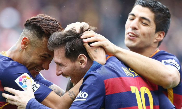 Spanish Primera League 2015/16 Barcelona v Espanyol Camp Nou, Barcelona, Spain - 9 May 2016