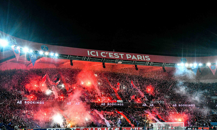 Paris Saint Germain (PSG) vs Olympique Lyonnais at Parc des Princes