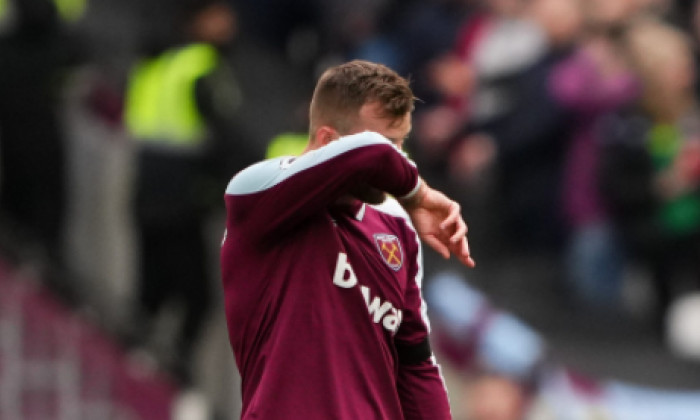 Andriy Yarmolenko, după golul marcat în West Ham - Aston Villa / Foto: Profimedia