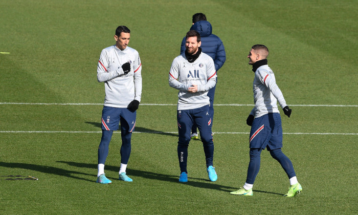 Paris Saint-Germain training session