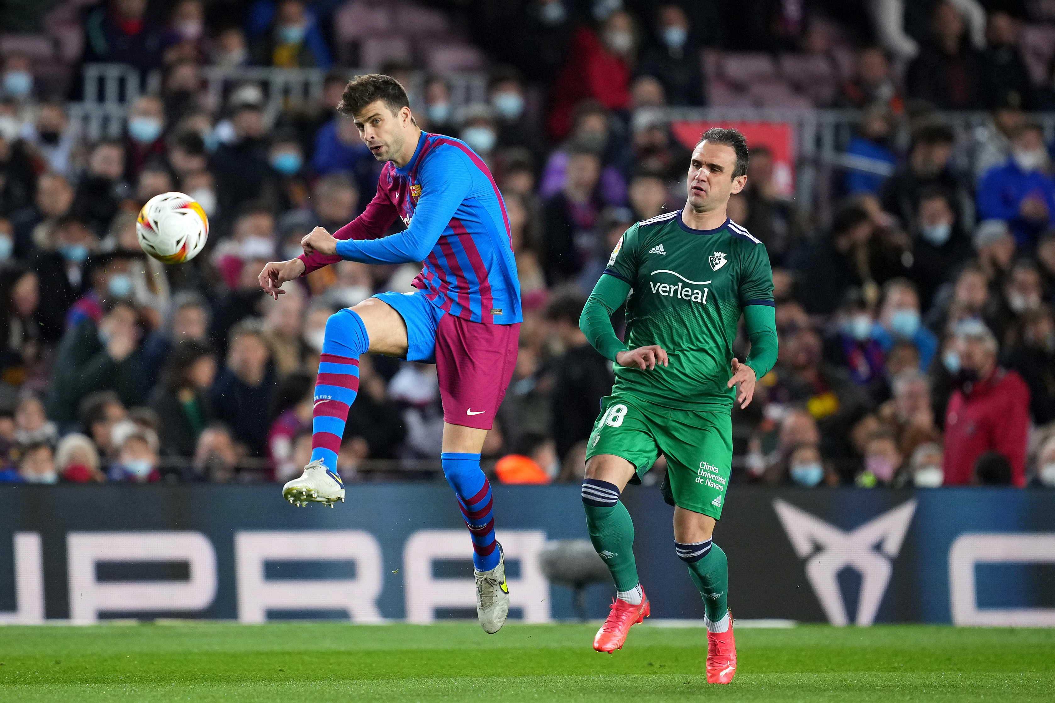 Barcelona - Osasuna 3-0, ACUM, Digi Sport 2. Spectacol pe Camp Nou! Aubameyang îl învinge pe Herrera