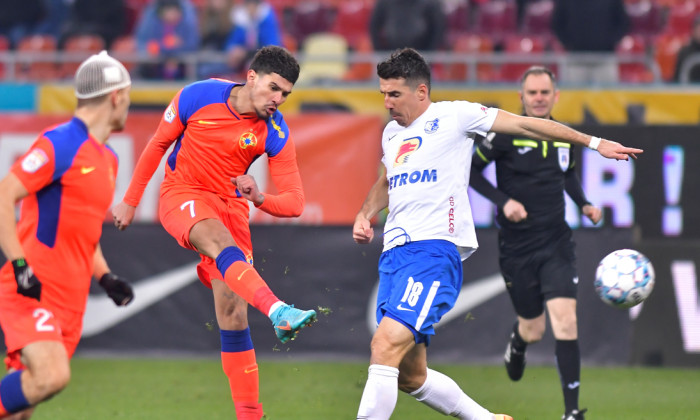 Florinel Coman, în FCSB - Farul / Foto: Sport Pictures