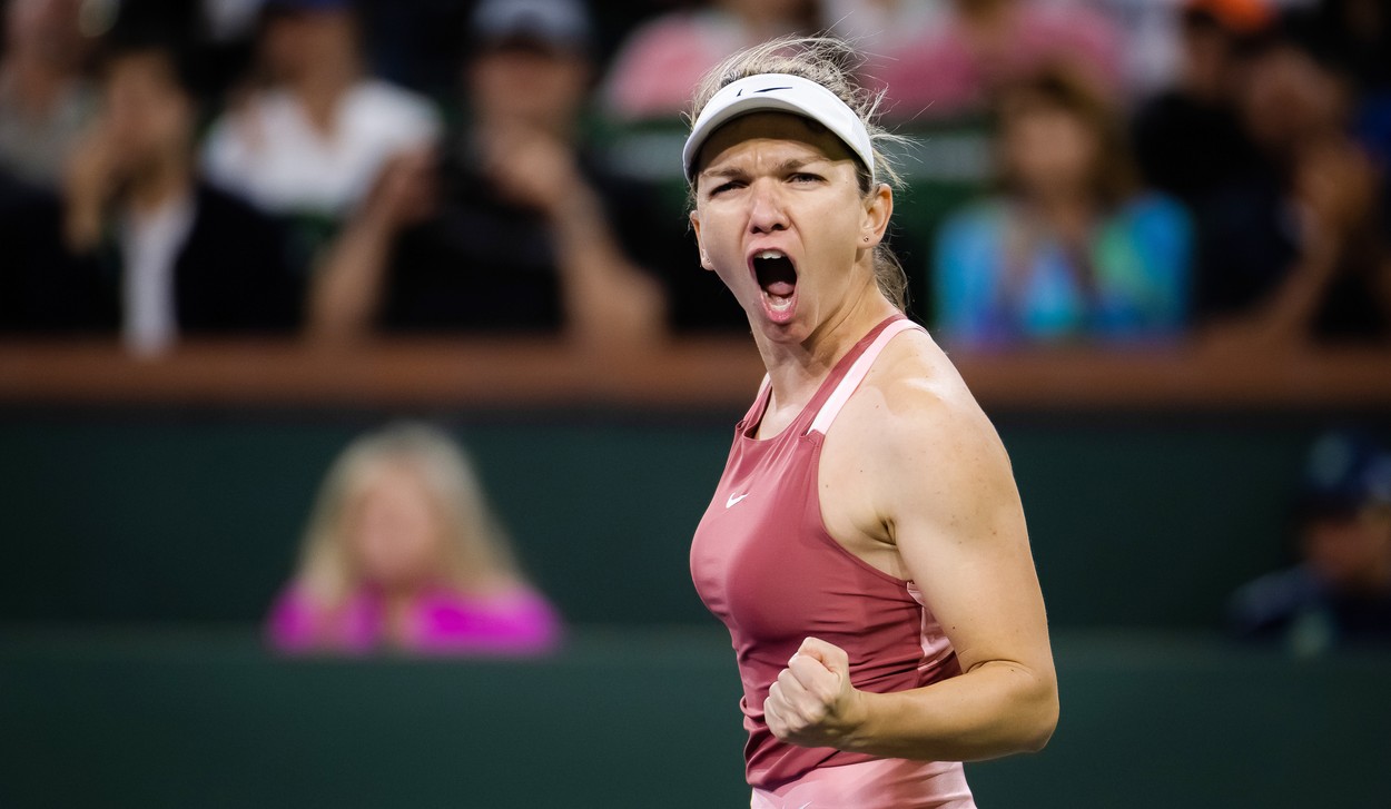 Simona Halep - Petra Martic 6-1, 6-1. Demonstrație de forță și Simona e în semifinale la Indian Wells