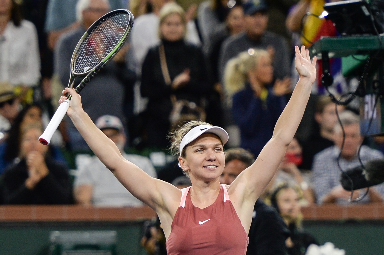 Câți bani a câștigat Simona Halep după victoria în fața Soranei Cîrstea de la Indian Wells