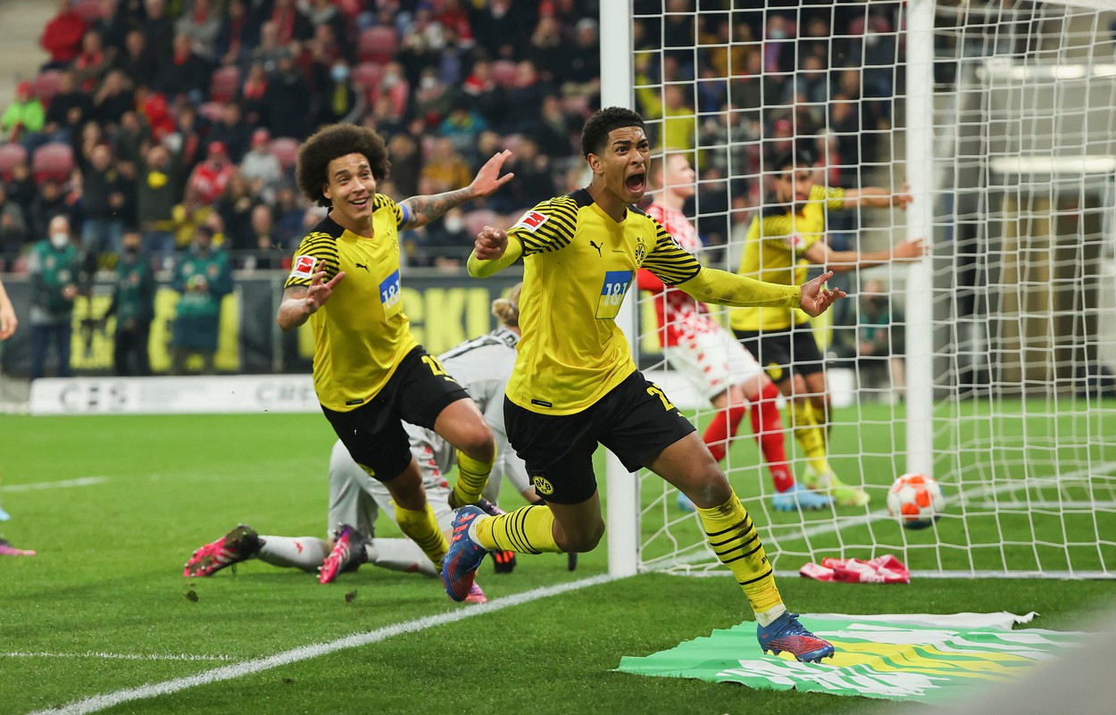 Mainz - Borussia Dortmund 0-1. Galben-negrii s-au impus pe final și ”le suflă în ceafă” celor de la Bayern Munchen
