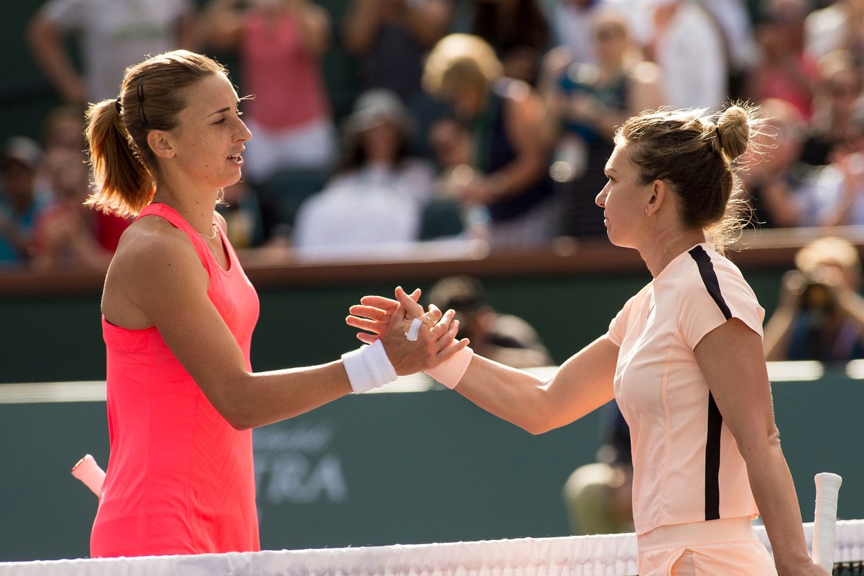 Simona Halep - Petra Martic LIVE VIDEO, joi, 01:15, Digi Sport 2. Cine câștigă merge în semifinale la Indian Wells