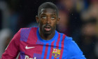 Barcelona,Spain.13 March,2022. Ousmane Dembele (7) of FC Barcelona during the spanish La Liga match between FC Barcelona and Osasuna at Camp Nou Stadium.