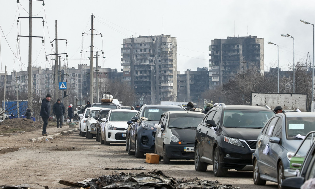 Humanitarian corridor from Mariupol, Ukraine