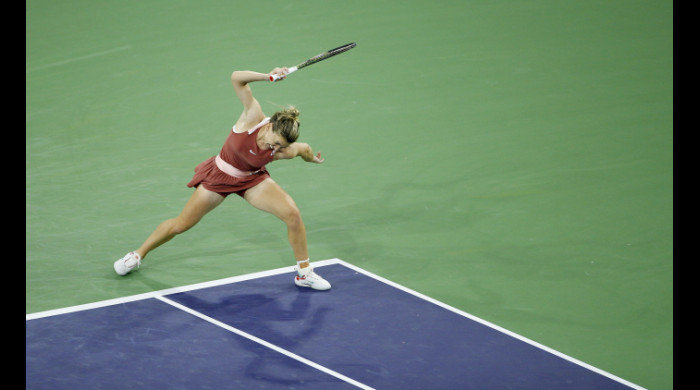 Simona Halep, în meciul cu Iga Swiatek / Foto: Profimedia