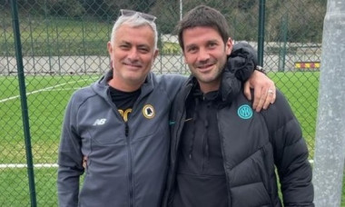 jose mourinho si cristi chivu